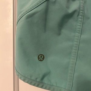Teal Lululemon Shorts
